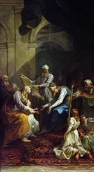 Presentación de la Virgen en el Templo, 1735